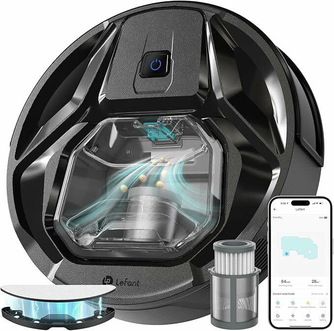 Lefant M320 Robot aspirado y Scrugona 3 en 1