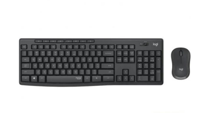 Logitech MK295 Silent Wireless Mouse and Keyboard Establecer Portugués Wireless (PT)