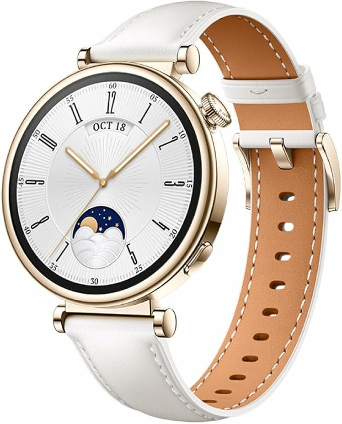 Huawei Watch GT 4 41 mm de reloj inteligente, batería de hasta 7 días, iOS y Android