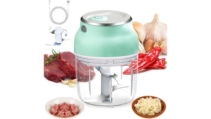 Mini procesador de alimentos eléctricos