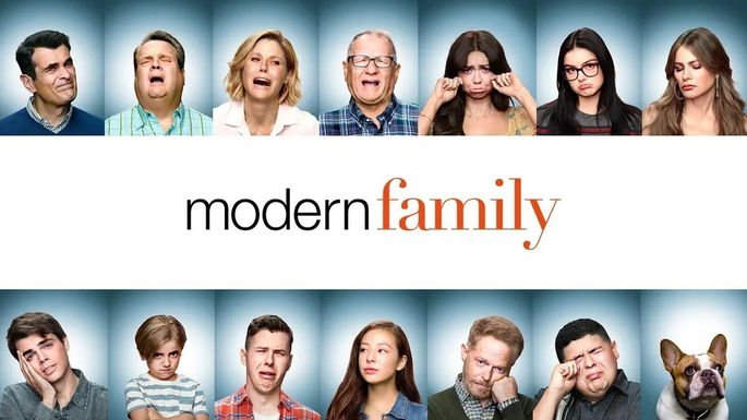 Una familia muy moderna