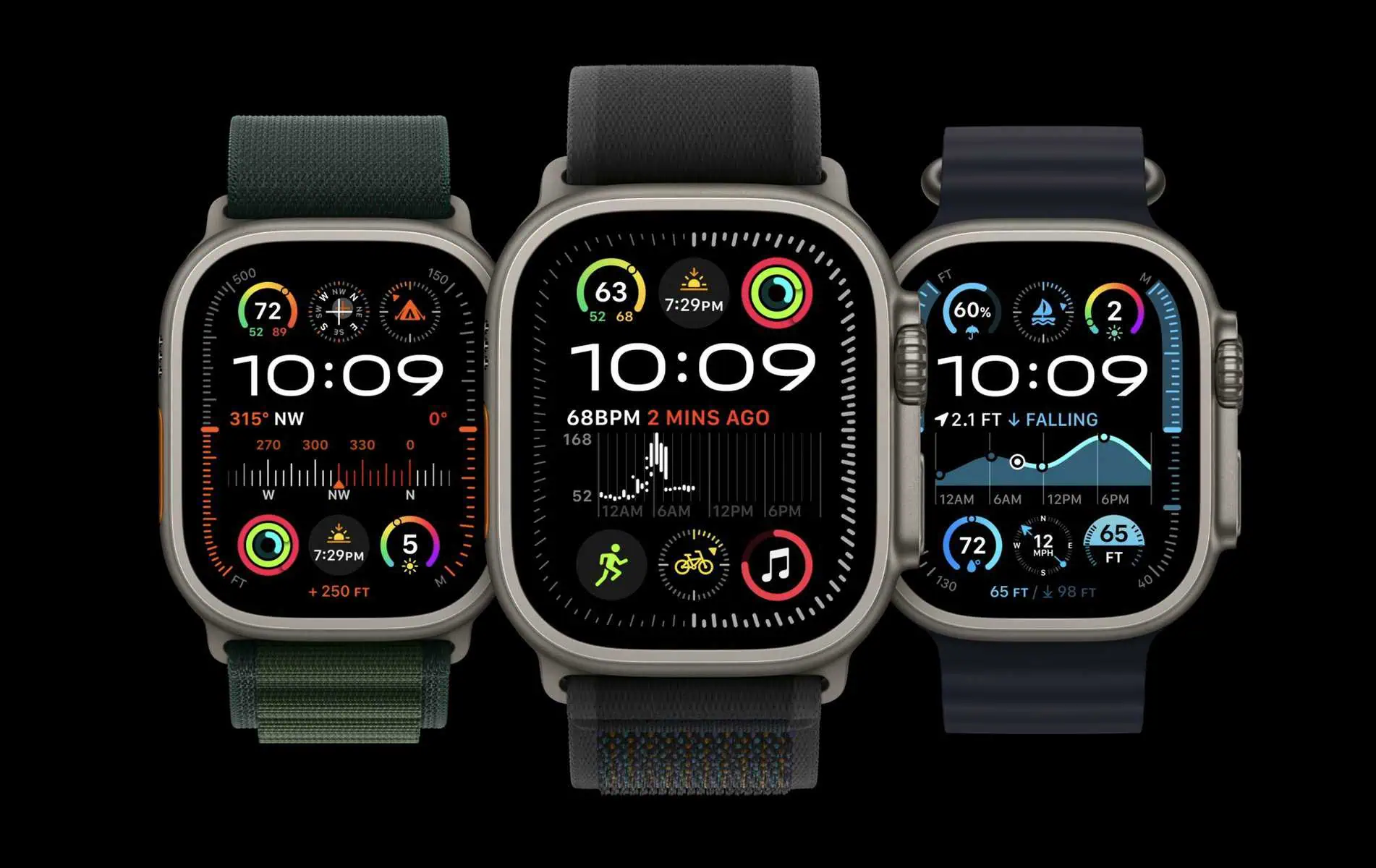 Apple Watch Ultra 2 en titanio negro satinado