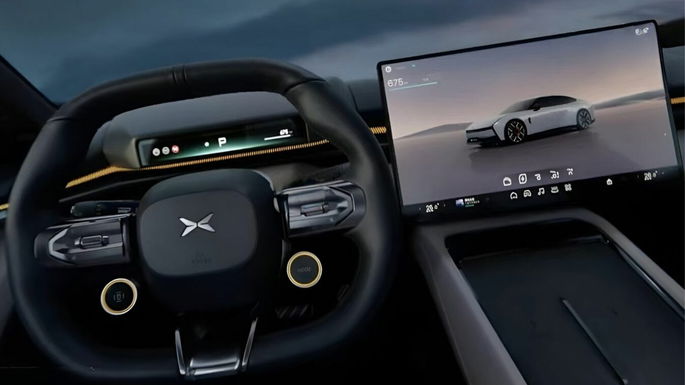 Interior XPeng P7