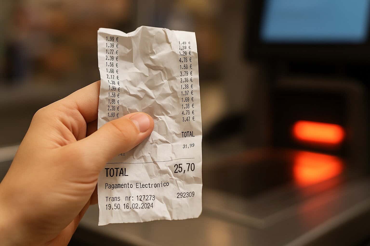 La advertencia en el cordón de supermercado que no se lee pero cuesta dinero