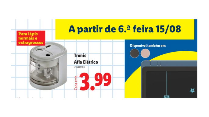 Lápiz eléctrico Afia en Lidl