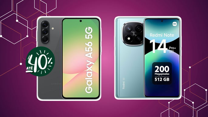 Samsung Galaxy A56 y Xiaomi Redmi 14 Pro +
