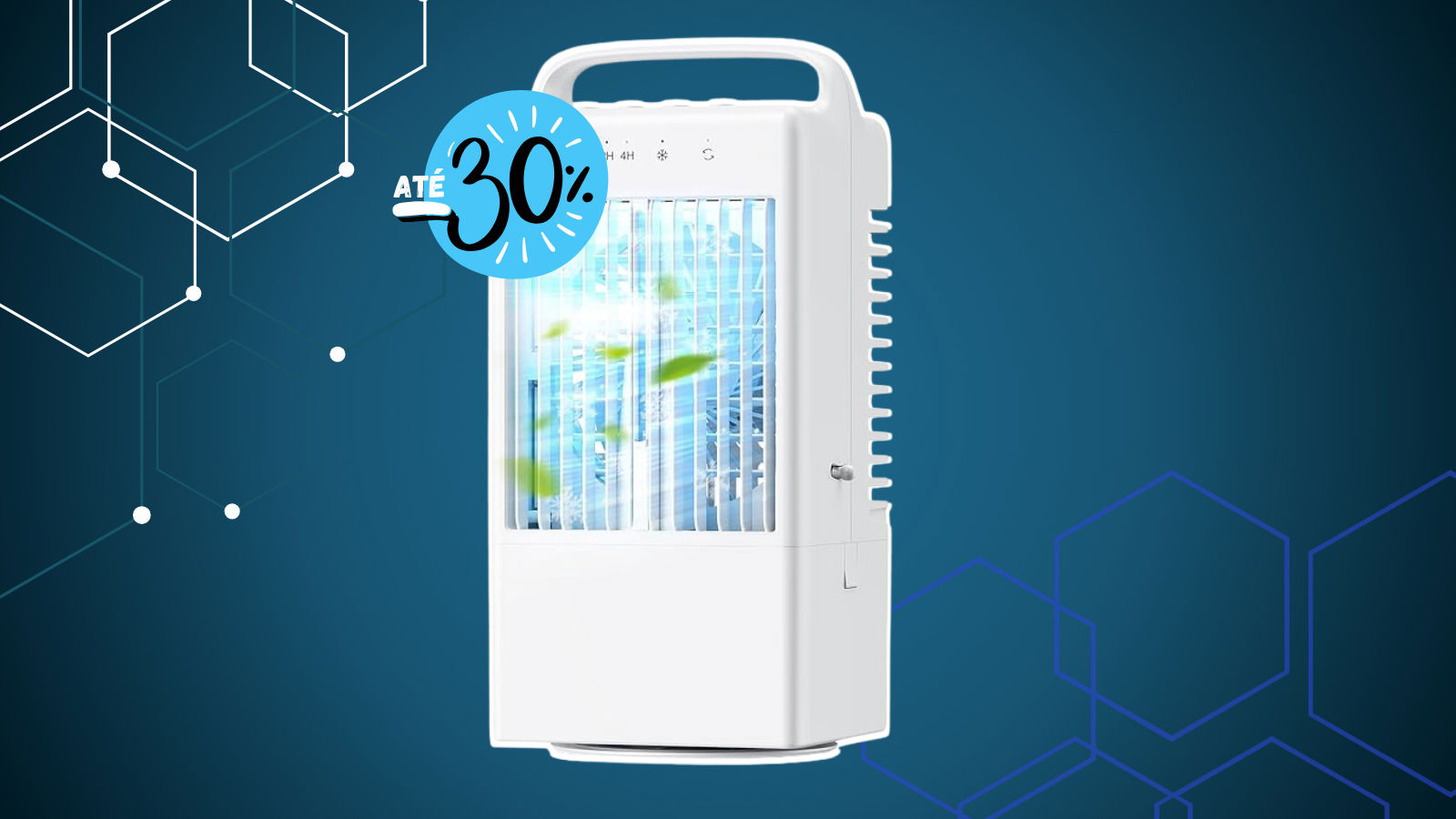Kitmous 4 en 1 mini acondicionador portátil