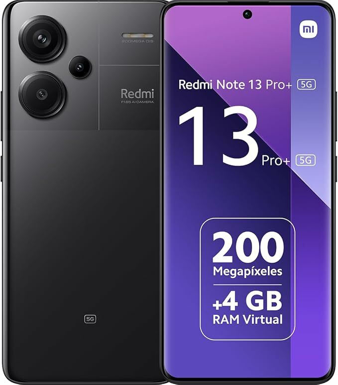 Xiaomi Redmi Note 13 Pro + 5G teléfono inteligente 8 + 256 GB