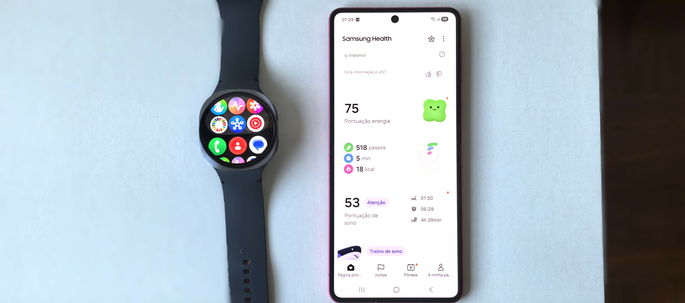 Interfaz Samsung Galaxy Watch8