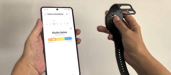 Samsung Galaxy Watch8 Antioxidant Index