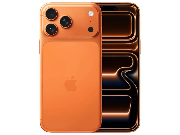 PRE -PRE -LEDER iPhone 17 Pro Max Apple (6.9 '' - 256 GB - Cosmic Orange)