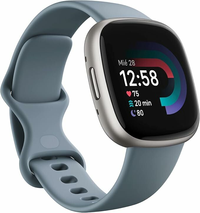 Google Fitbit Versa 4, reloj inteligente que ayuda a ingresar con GPS integrado, hasta 6 días de batería