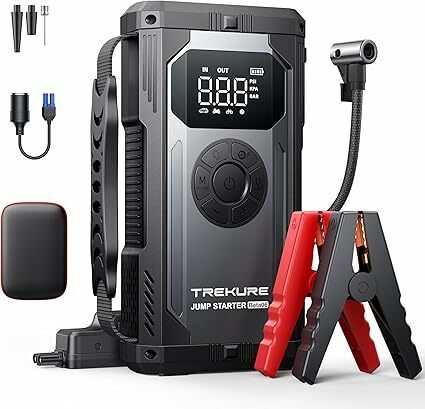 Trekure 4 en 1 automóvil iniciador de batería