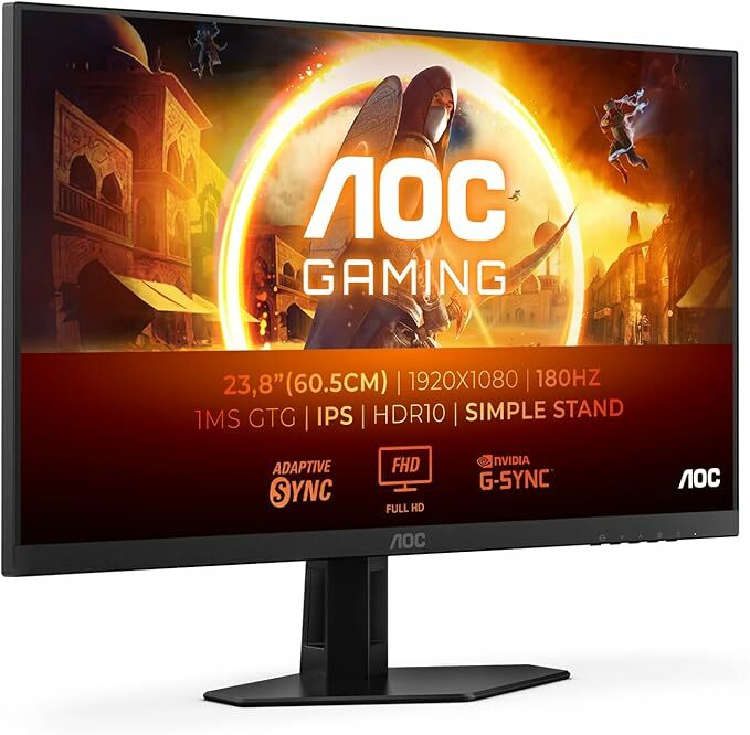 Monitor FHD para juegos AOC 24G4XED de 24 pulgadas