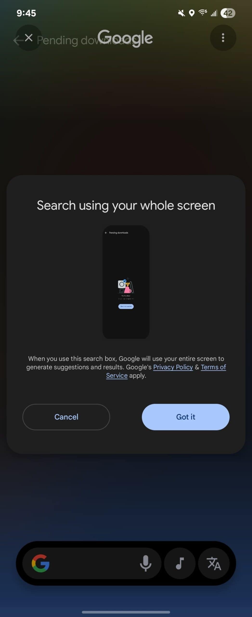 Hay una nueva función en Circle para buscar en dispositivos Android