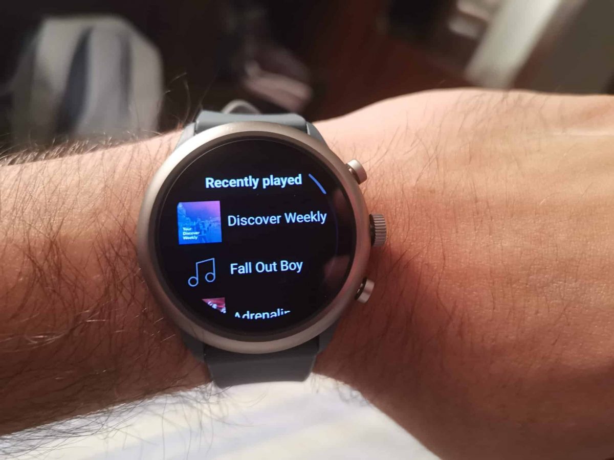 Spotify en Smartwatch