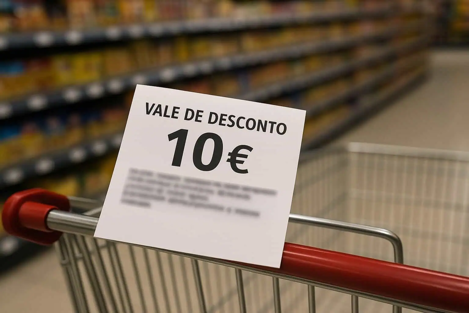 La estafa peligrosa de valles de descuento de supermercado falso