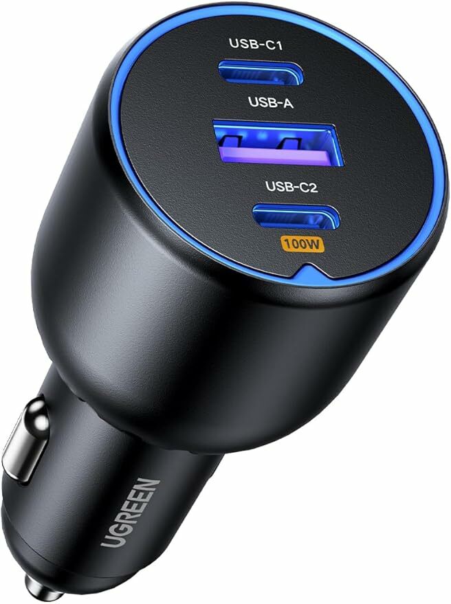 Cargador de automóvil de Ugreen USB C
