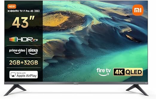 Xiaomi TV F Pro 43, 43 pulgadas (101 cm), 4K Uhd Qled