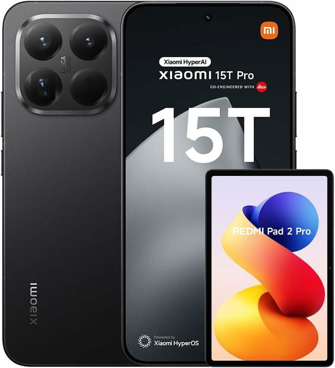 Xiaomi 15t Pro + Redmi Pad 2 Pro