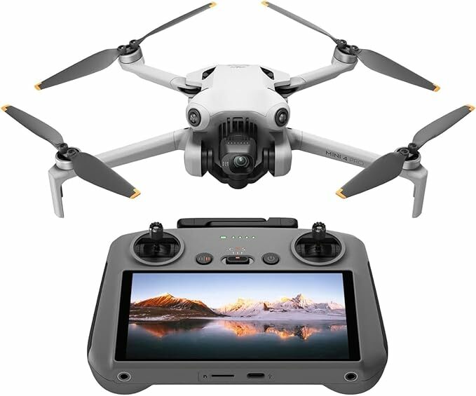 DJI Mini 4 Pro (DJI RC-N2), plegable mini dron con cámara de video HDR 4K para adultos