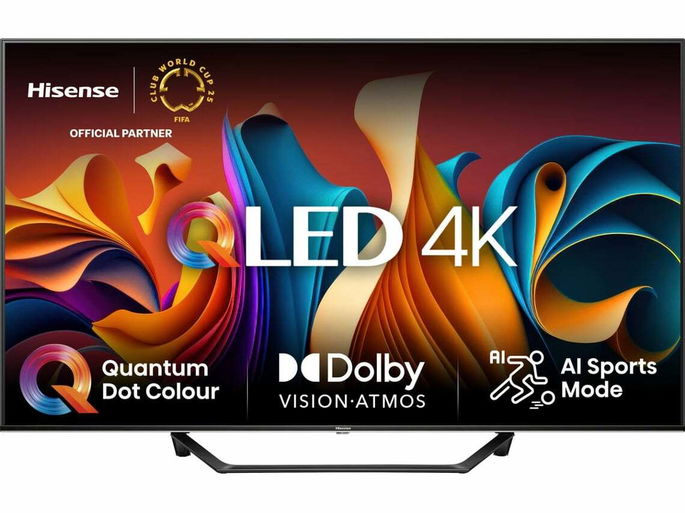 TV Hisense 50A7NQ (Qled - 50 '' - 127 cm - 4k Ultra HD - TV inteligente)