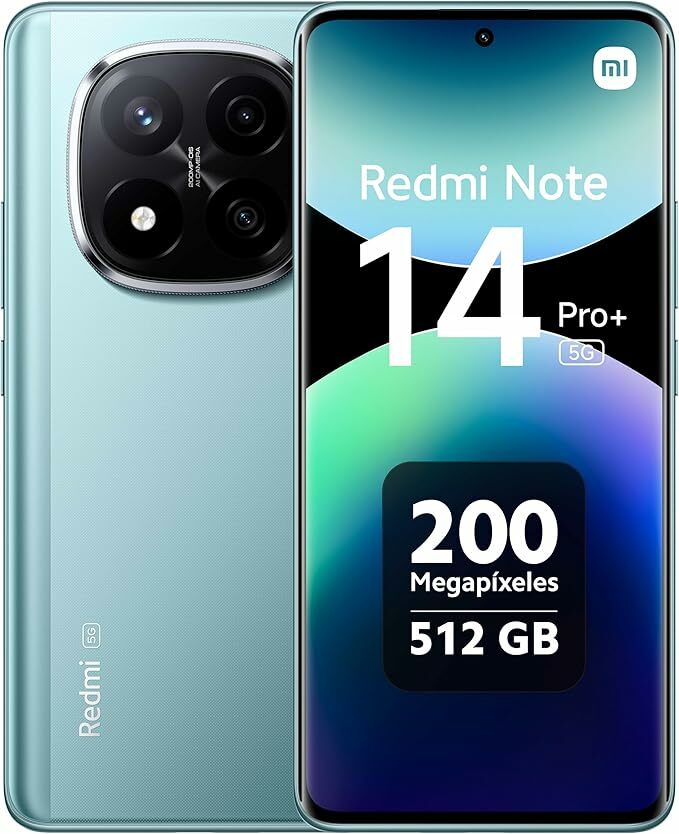 Xiaomi Redmi Note 14 Pro + 5G, 12 + 512 GB Smartphone, 6.67