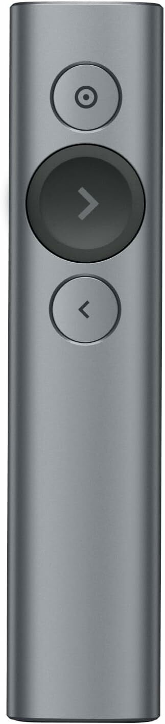 Presentador inalámbrico de Logitech Spotlight, 2.4 GHz y Bluetooth