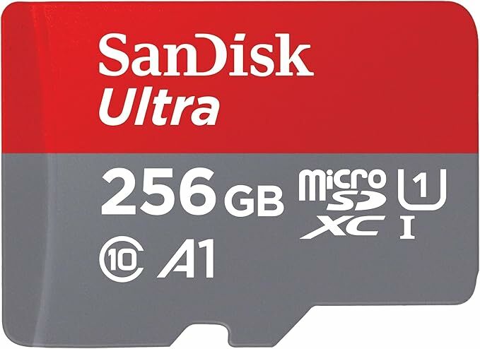 Sandisk Ultra Card SDXC 256 GB SD adaptador
