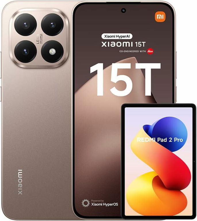 Xiaomi 15T + Redmi Pad 2 Pro
