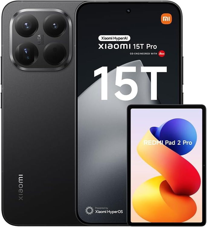 Xiaomi 15t Pro 512 GB + Redmi Pad 2 Pro