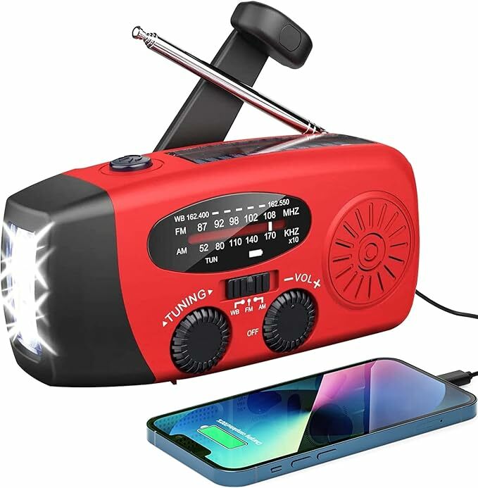 Radio solar de emergencia