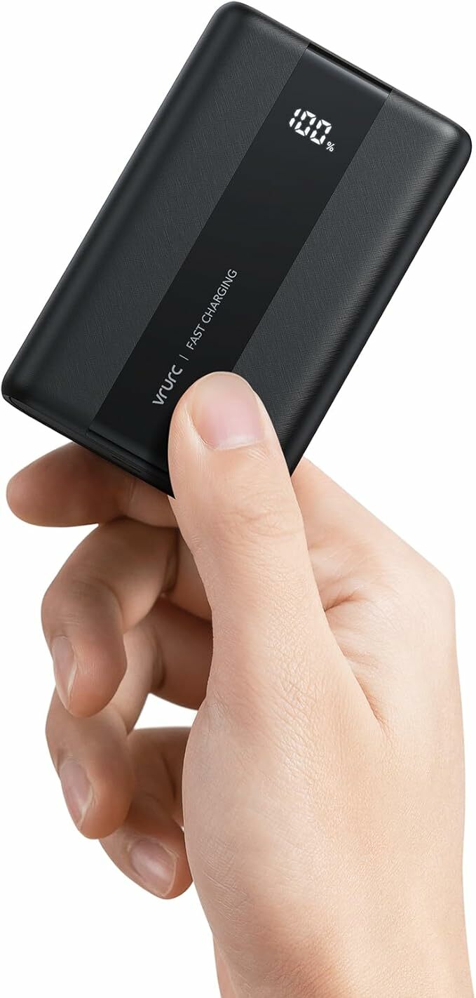 VRURC Batería Externa 20000 mAh Mini Power