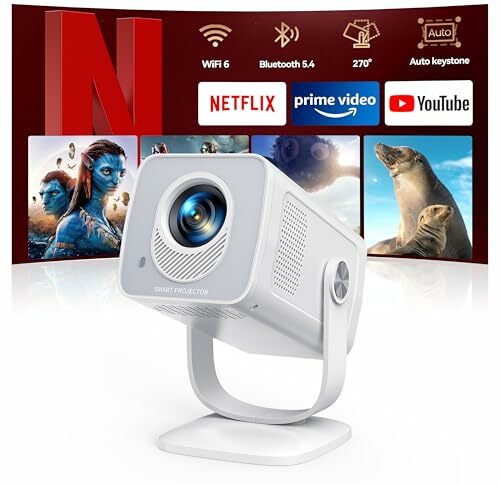 Proyector Portátil TOPTRO TP2 4K/1080P