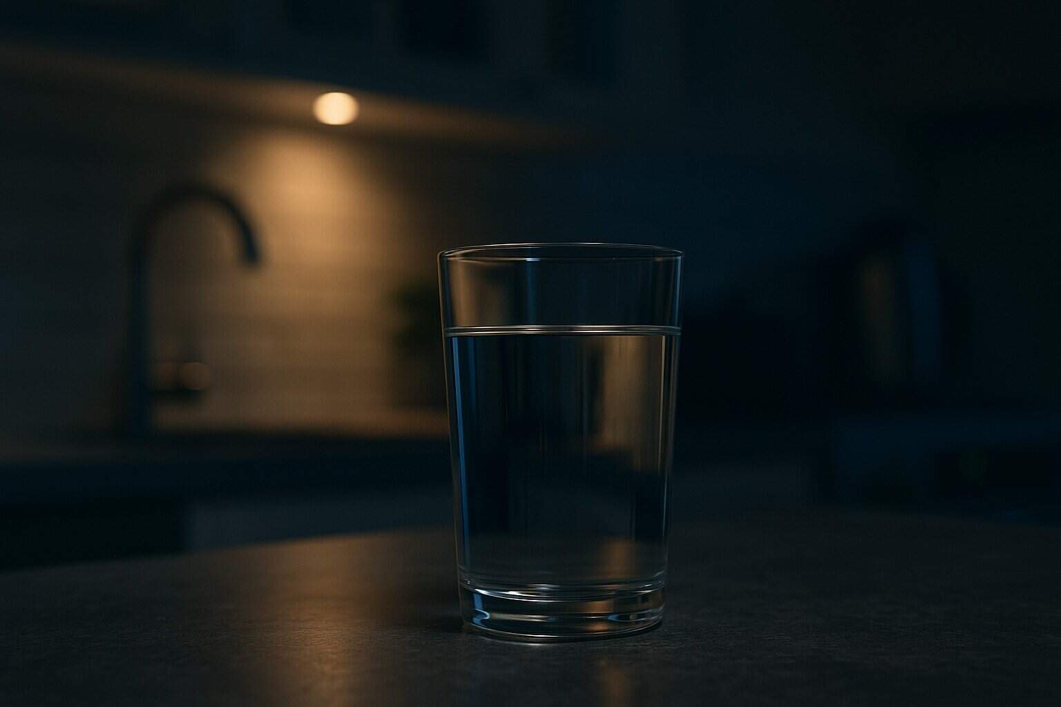 Porque el agua del grifo sabe de manera diferente por la noche y no es imaginación