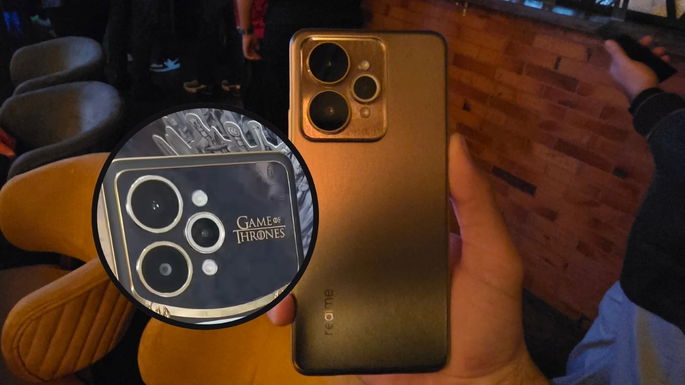 Otro modelo de Realme 15 Pro Game Game of Thrones Edition aparece en el video