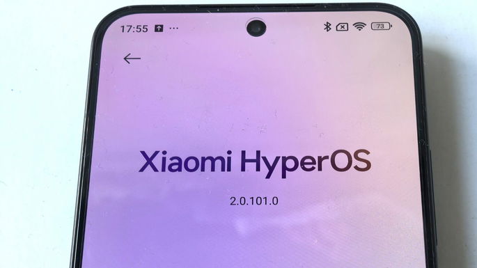 HyperOS en un teléfono inteligente Xiaomi