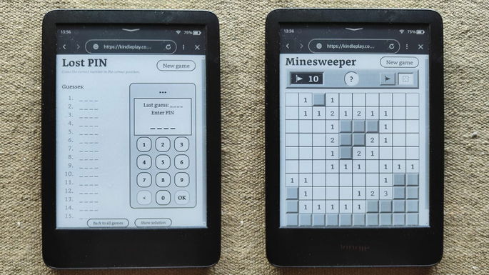 Juegos Kindle