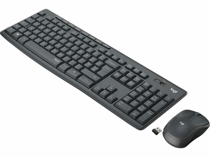 Teclado + Ratón Inalámbrico LOGITECH Mk295