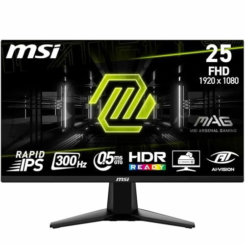 Monitor para juegos MSI MAG 255XF 24.5