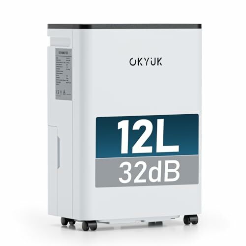 Deshumidificador de 12 l con indicador de humedad digital