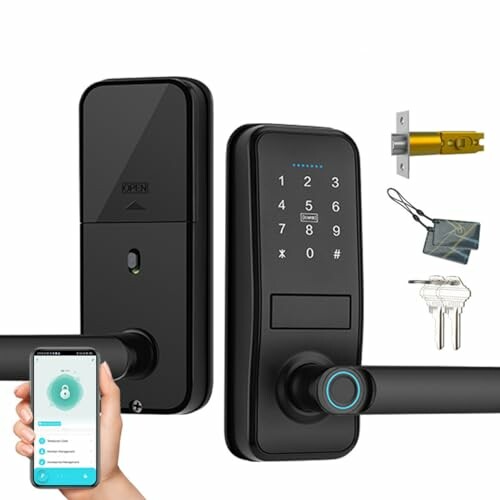 XENOCAM P13 Cerradura inteligente negro