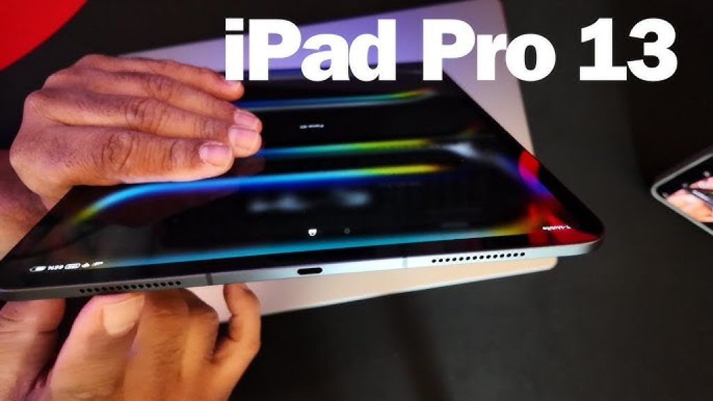 Cámara del Apple iPad Pro 13