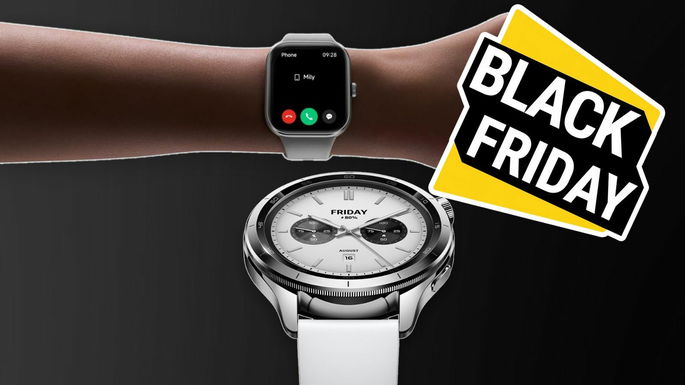 Imagen alusiva al descuento del Black Friday en los dos smartwatches de Xiaomi