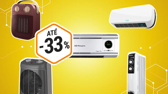 Calefactores con descuento de hasta el 33%