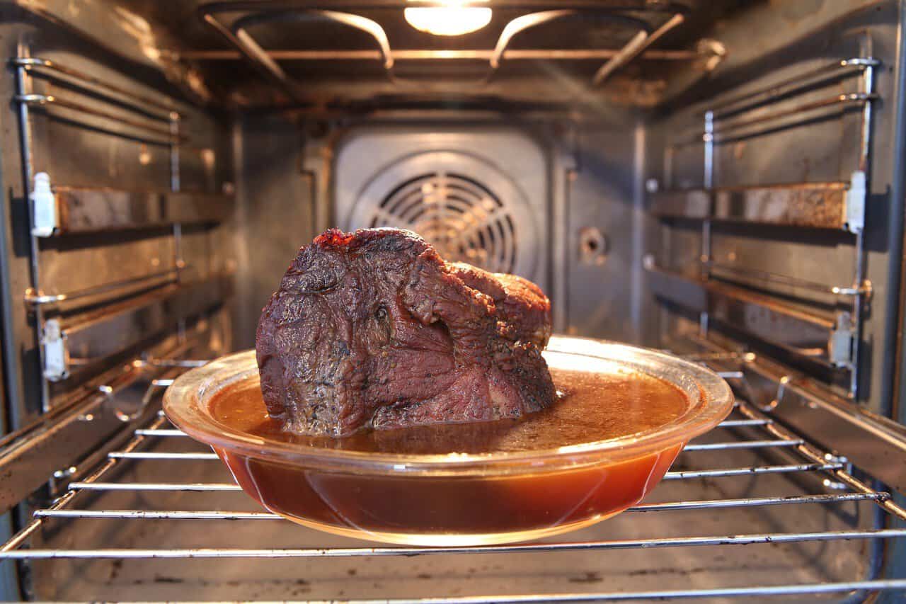 botón oculto en el horno