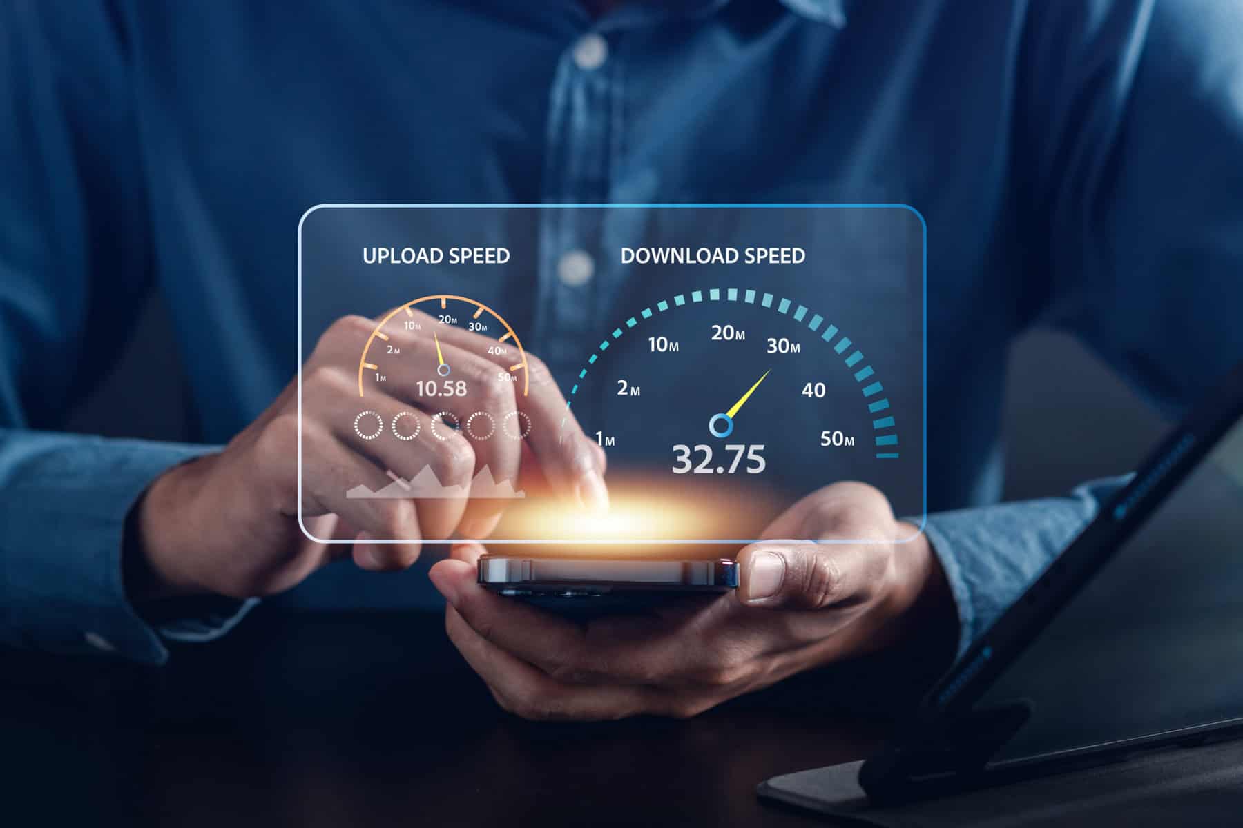 comprobar la velocidad de internet