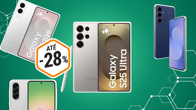 cuatro Samsung con 28% de descuento