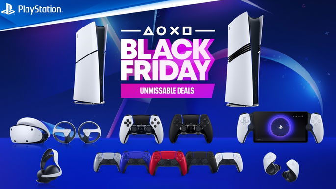 El Black Friday PlayStation tendrá descuentos de hasta 150€ en consolas, juegos y accesorios