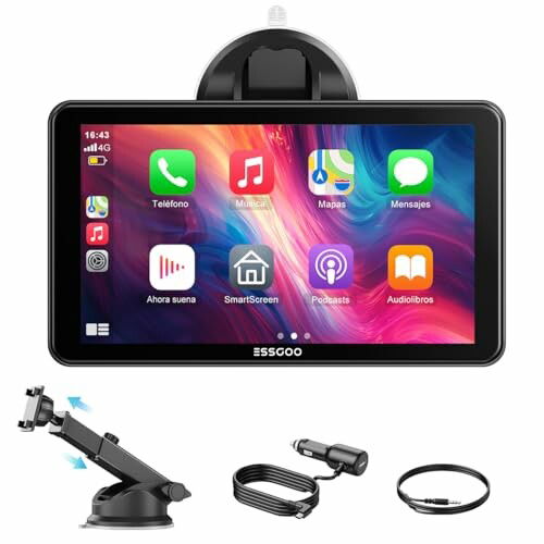 ESSGOO CarPlay y Android Auto 7